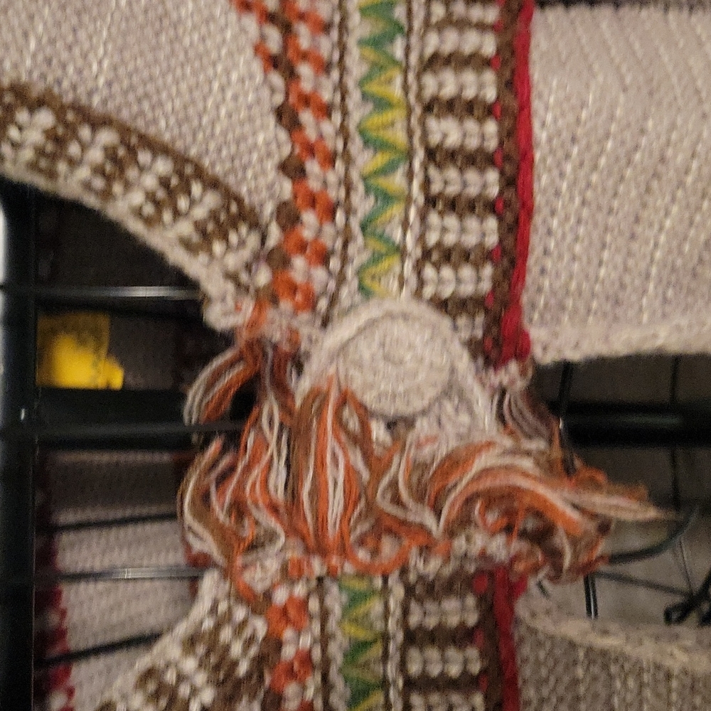 Cute boho baby doll 3/4 link sweater - Picture 2 of 6